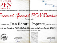Special Award for Dan Popescu